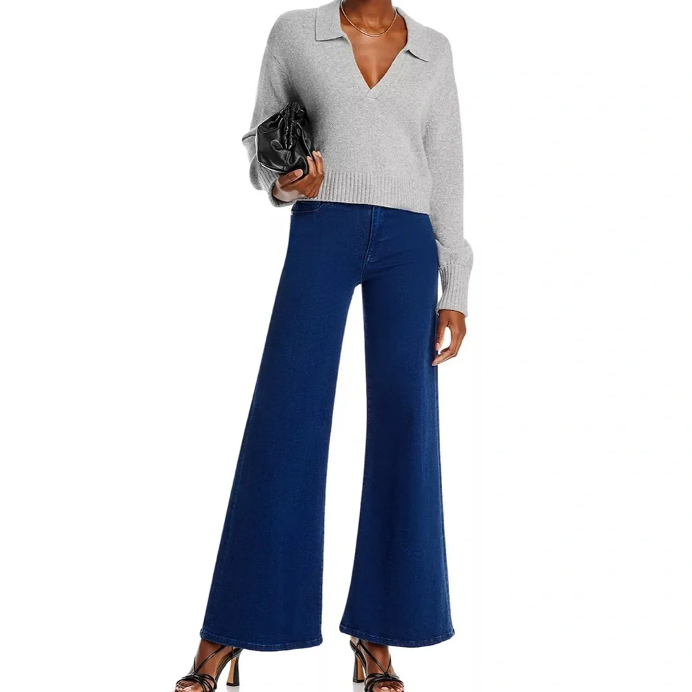 Paige Maxie Sweater - Heather Grey Cashmere - Picture 5 of 16